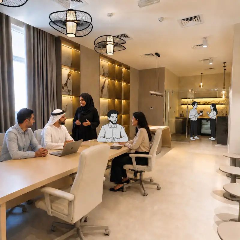 VIP Business Lounge - SeenHub Al Ain coworking space